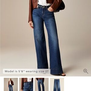 Women's J.Crew Denim Trouser